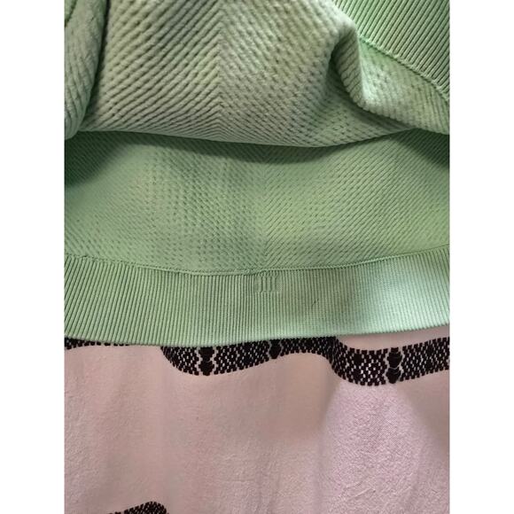 NWT Colsie light green ribbed bandeau crop top with removable straps size XL - Picture 8 of 11